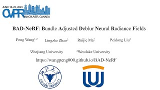 BAD-NeRF: Bundle Adjusted Deblur Neural Radiance Fields (CVPR 2023)