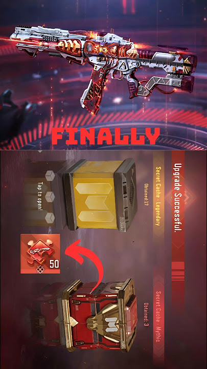 Secret Cache Opening: Got 50 Mythic Shards in 1 Crate😱? | AK117 Lava Remix! #codm #codmobile #ak117
