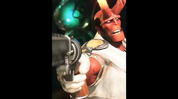Injustice 2- [Donatello Intro Hellboy] white suit