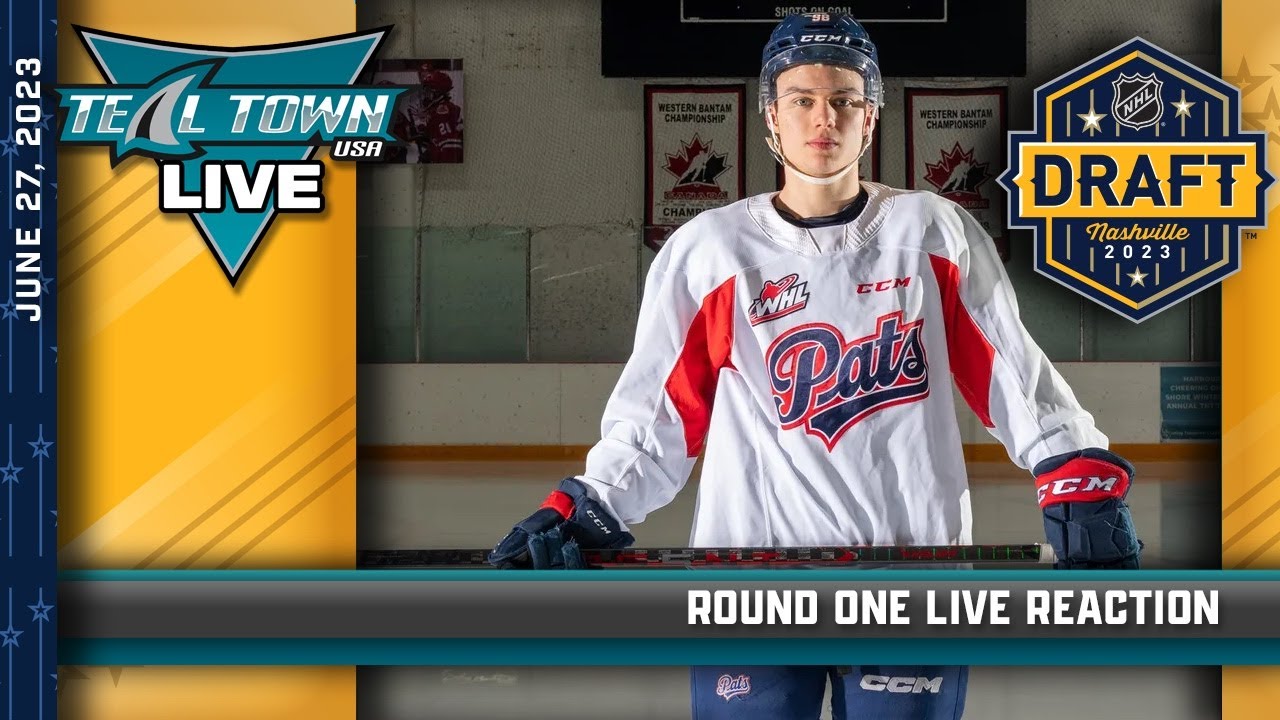 2023 NHL Draft Round 1 Live Reaction - 6/28/2023 - Teal Town USA Live