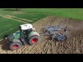 Drone pix 4k prparation terre  mais fendt 927 et  kockerling allrounder