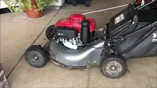 EASY MORE POWER! How to make your Honda Lawnmower REV UP MORE and INCREASE engine RPMS