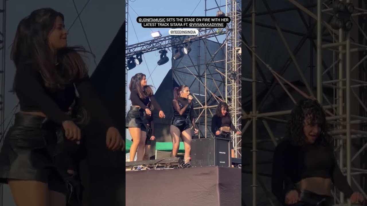 Sitara DIVINE X Jonita Live In Feeding India Mumbai Show 