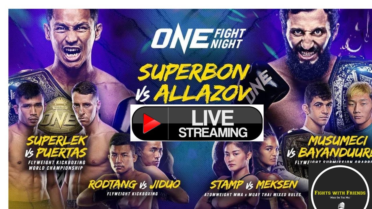ONE Championship on Prime 6 Live Fights with Friends #onechampionship