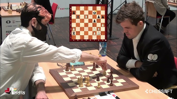 Replying to @High IQ Chess Magnus Carlsen punishes 3000+ opponent
