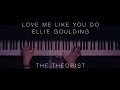 Ellie Goulding - Love Me Like You Do | The Theorist Piano Cover
