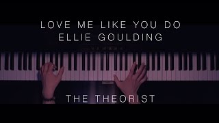 Video thumbnail of "Ellie Goulding - Love Me Like You Do | The Theorist Piano Cover"