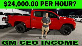 How Much GM And Ford Pay Their CEOs Could Buy A New Car Every Hour?