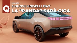 Le 5 nuove FIAT in arrivo dal 2024 | Nuova Panda, GIGA-Panda e SUV