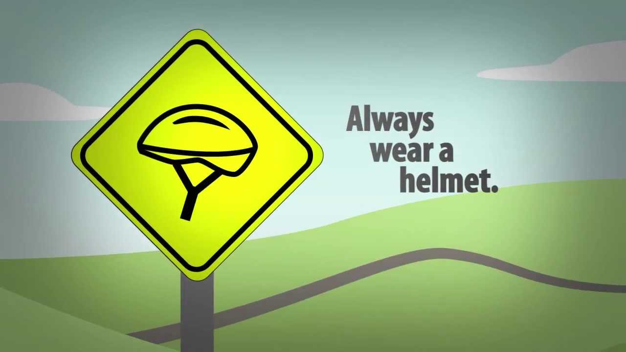 Wear Helmet Signage
