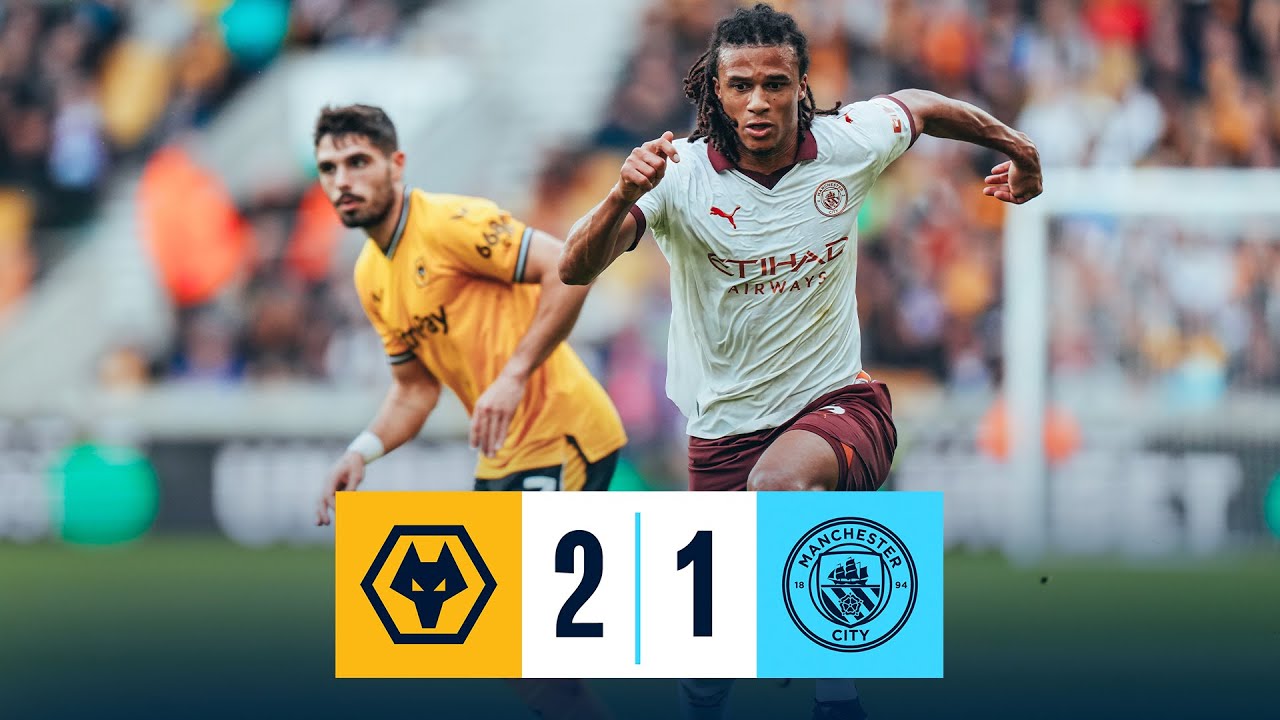 HIGHLIGHTS Wolves 2-1 Manchester City | Defeat at Molineux