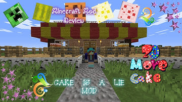Minecraft-Mod Review (Cake Is A Lie Mod)