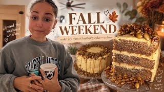 Weekend vlog: mom’s birthday, gym, unboxing!