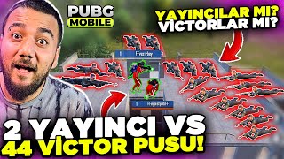 44 VİCTOR GHOSTLAYIP PUSU KURARSA?! PUBG Mobile Victor Pusu