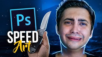 Speed Art #04. Thumbnail do Alanzoka pelo Celular!! Ps touch.