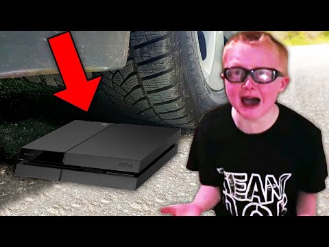 мама раздавила PS4 СЫНА, машиной (fortnite) - Смотреть видео с Ютуба без ограничений