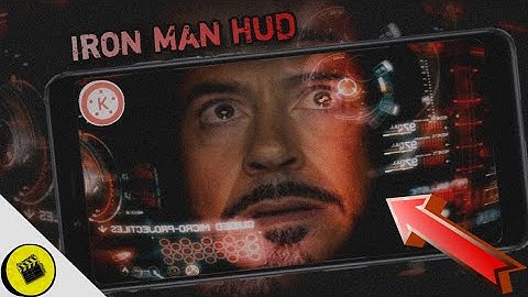 Ironman hud effect in kinemaster || Filmmaker Mahir ||