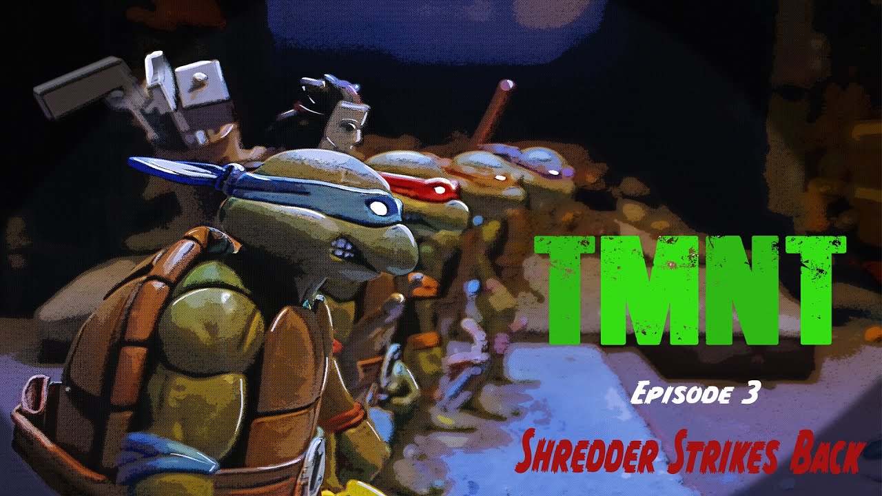 TMNT Stop Motion Episode 3 | Shredder Strikes Back - YouTube Super Shredder Tmnt Movie