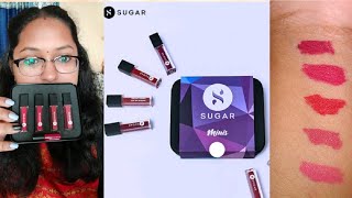sugar mini lipstick set of 4