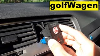 VW Golf 7 hazard light switch replacement