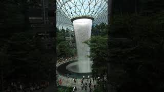 Singapore Changi Waterfall