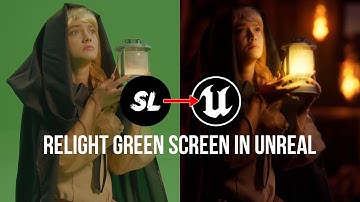 Switchlight AI and Unreal Engine for relighting footage | Walkthrough