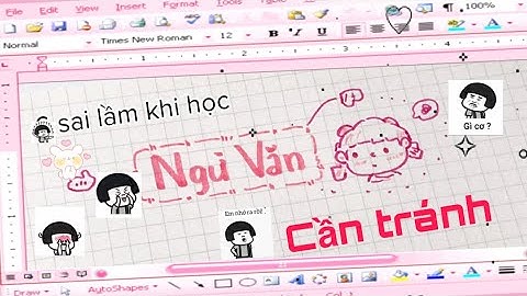 Những sai lầm khi mình học Văn và cải thiện môn Văn//studytip
