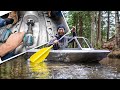 Testing the 100HP Mini Jet Boat With a 18v Drill!