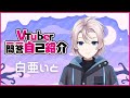 【新人Vtuber】一問一答自己紹介【白亜いと】