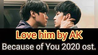 (Eng) Love Him by AK - Because of You 2020 ost
