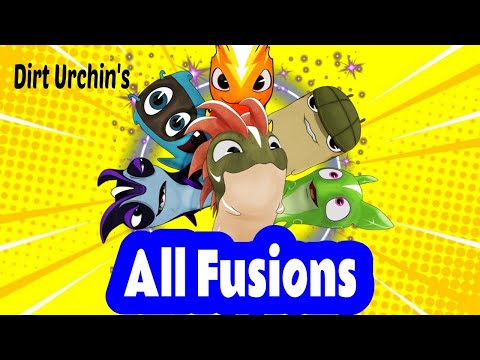 Top 20 Fusions Using Dirt Urchin l Slugterra slug it out 2 l Slugterra