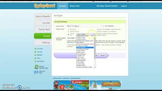 Moving a group in Typing Quest