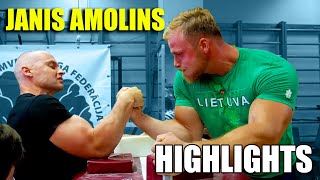 JANIS AMOLINS ARMWRESTLING HIGHLIGHTS (Summer Championship 2020)