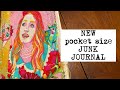 NEW POCKET JOURNAL -- Tula Pink Fabric Scraps!