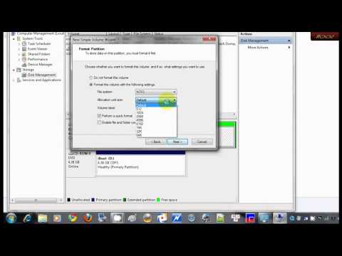 Shrink Windows 7 Partition For Snow Leopard Installatiion