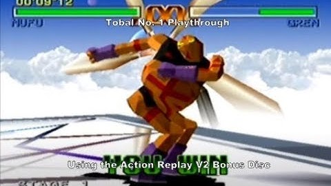 Tobal No. 1 Mufu Playthrough using the Action Replay V2 Ps2 Bonus Disc for Ps1 :D #Playstation #Sony