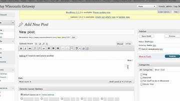 Using the Toolbar in WordPress to Add Content
