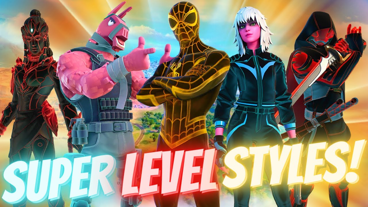 Unlock ALL Fortnite *SUPER LEVEL STYLES* in Chapter 3! 🤩 (Secret Bonus