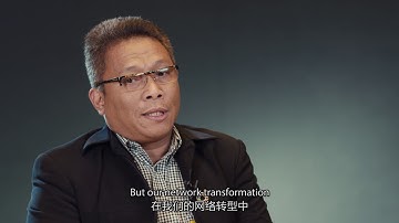 ZTE Speaks with Saiful Hidayat of Telekomunikasi Indonesia at MWC Shanghai 2017