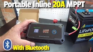 Portable 20A MPPT with Bluetooth
