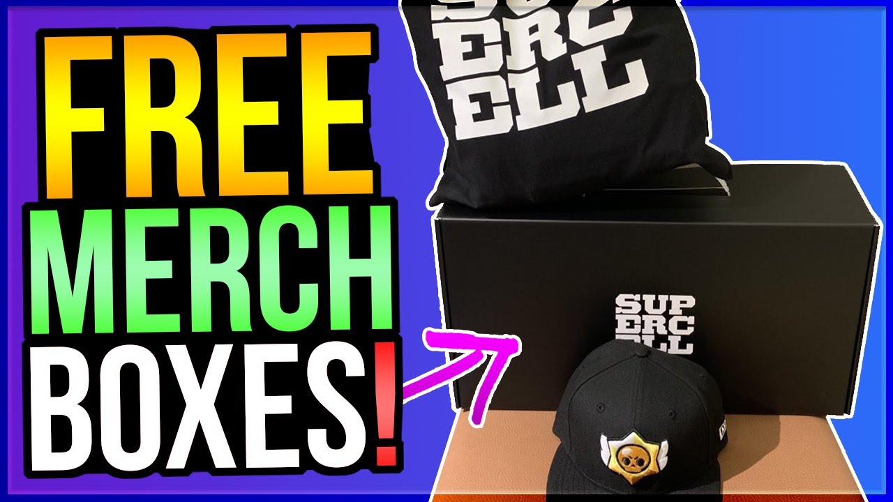 Supercell Challenged Us Free Merch Box Giveaway For Brawl Stars Wrapupchallenge Youtube - supercell shop brawl stars