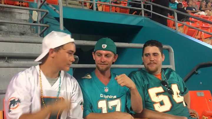 Alexander Meeks first Miami Dolphins game