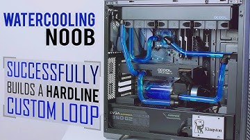 I SUCCESSFULLY built a HARDLINE loop as a WATERCOOLING beginner - here