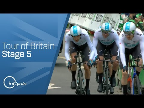 Video: Tour of Britain 2018: LottoNL-Jumbo menang percubaan masa berpasukan yang menanjak