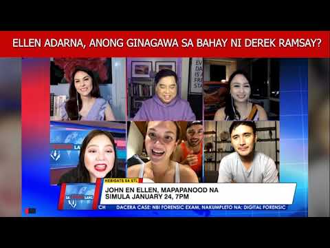 Ellen Adarna, nabuking na nasa bahay ni Derek Ramsay