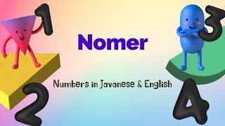 Nomer - Numbers 0 to 10 in Javanese & English