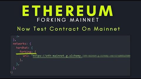 Forking Ethereum Blockchain Network Locally | How To Use Hardhat Network That Forks Mainnet