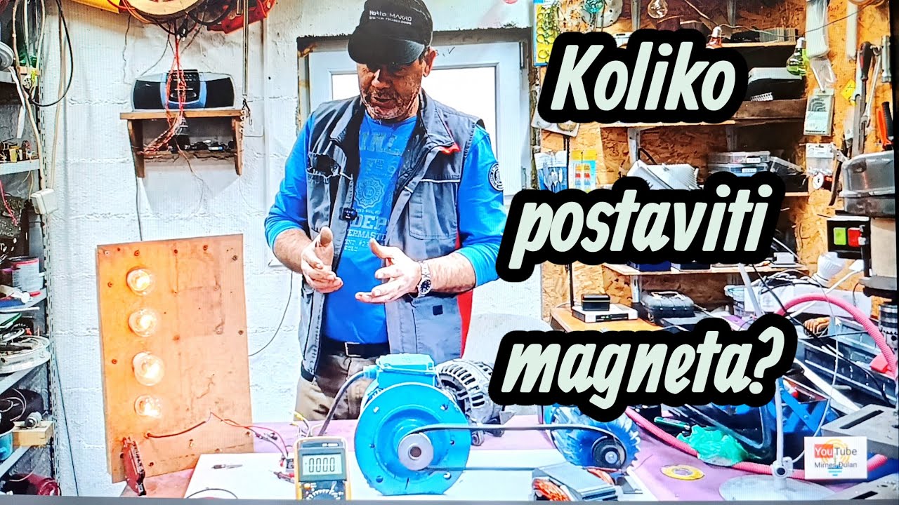 ''Koliko magneta postaviti''