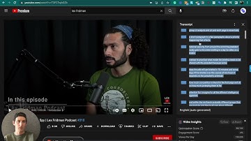 Turning the Lex Fridman Podcast into an AI-powered search engine