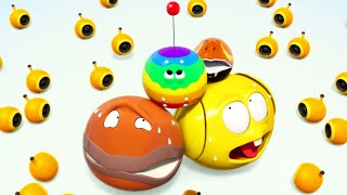 Wonderballs Lovely Dio | Funny Cartoon For Kids | Colorful Balls